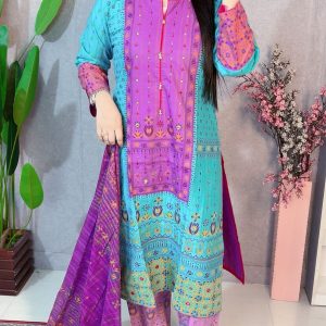 aarong cotton three piece – everyday comfort with style